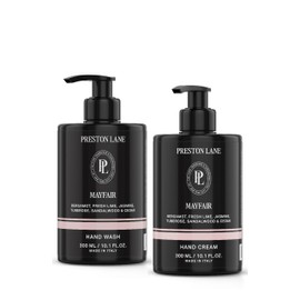 Preston Lane Hand Set, Scented Hand Wash & Hand Cream Duo, Hydrating & Nourishing, Mayfair, 10.1 Oz Each