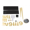 DIY Wall Clock Frameless Silent Modern 3D Mirror Wall Sticker