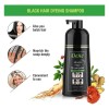 Shampoo Tinte Negro Menos Min Sal Shampo 400