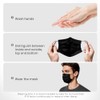 Disposable Face Masks, 3-Ply Breathable Dust Protection for Daily Use,