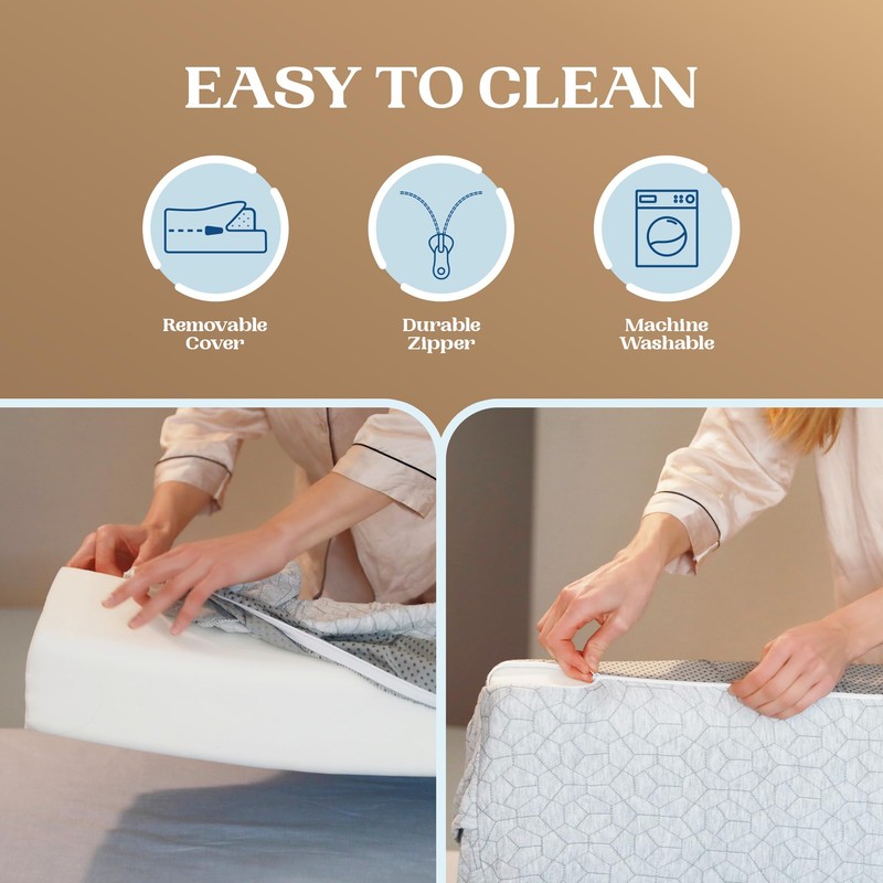 FeelAtHome Bed Gap Filler for Full Bed | Bed Wedge