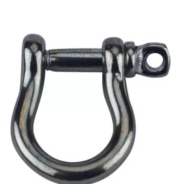 Everbilt 3/16 in. Stainless Steel Screw Pin Anchor Shackle Chain 530 Lb -42774