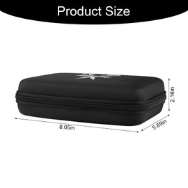 Qwrqwr Professional 18 Darts Holding Case for Men Portable Durable Accessories with Big Storage for Tips Shafts and Flights Target Pieces Wallet Organizer Gift for Fans of Competitive Sports