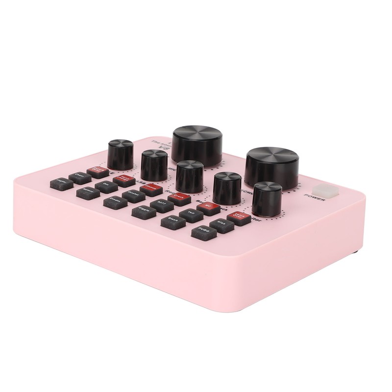 V8 USB Live Sound Card 48KHz 16 Bits Dual Channel
