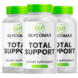 GlycoMax Blood Health Support Dietary Supplementnt 180 Capsules Glyco Max 3Pack