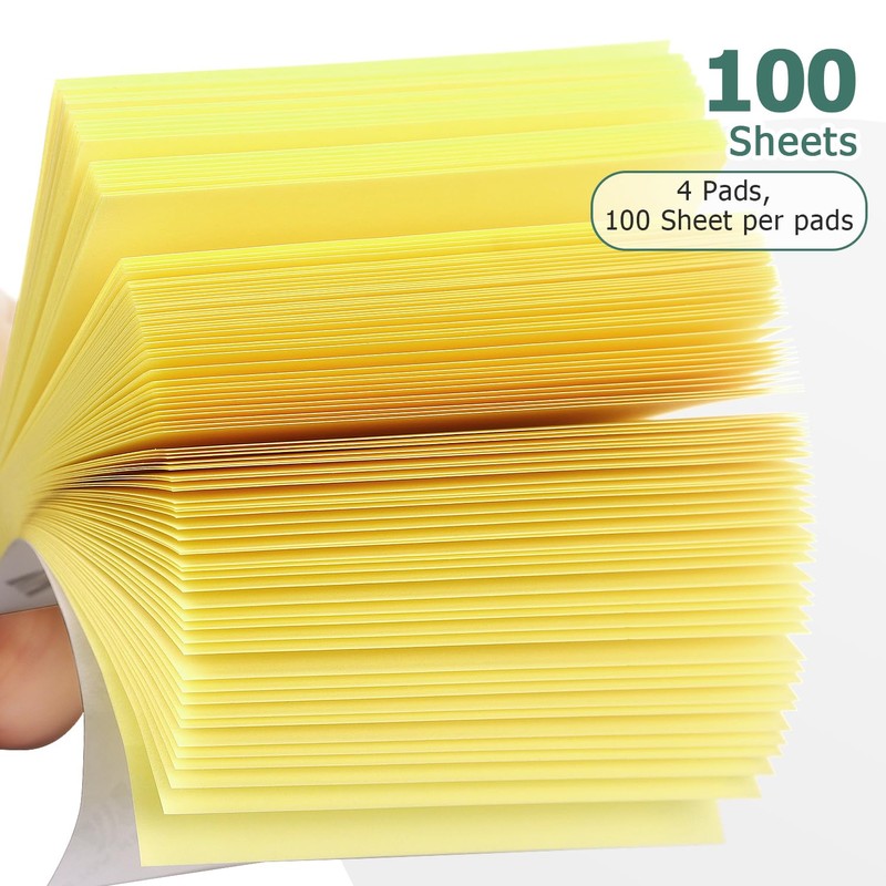 Sticky Notes 3x3 Self-Stick Notes Bright Colors Sticky Notes 4