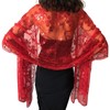Central Chic Sequin Shawl Wrap Scarf Cover Up Wedding Bridal