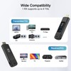 2025 Upgraded Wireless HDMI Transmitter and Receiver, Plug & Play,