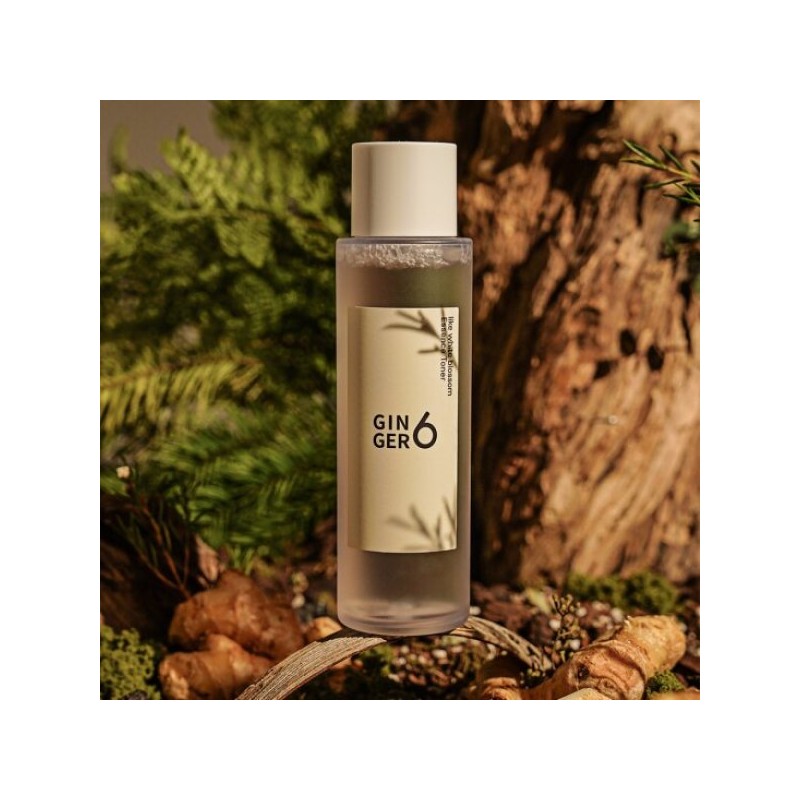 Ginger 6 진저6 비건 라이크 화이트 블라썸 에센스 토너 150ml