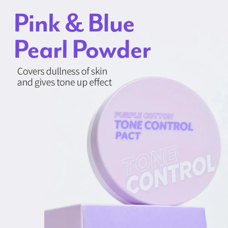 P Polvo Compacto Translúcido I'm Meme Purple Cotton 10 Ml