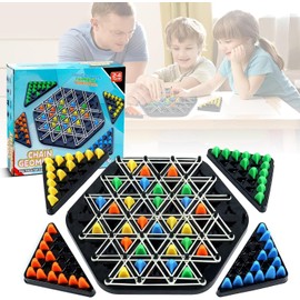 LJ-CL Juegos de Mesa Familiares, Juego de Mesa Familiares para Adultos y NiñOs, Que mejoran el Pensamiento lógico,Juegos de Estrategia Apilamiento... 