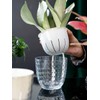 XKYQSY 4 Pack 4 inch Self Watering Pots Planters for