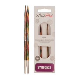 KnitPro Symfonie Interchangeable Circular Needles 4" (10cm) | 4.00mm