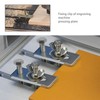 ECSiNG 8PCS T-Nut Compressor Clamps Kit Adjustable T-Track Mini Hold