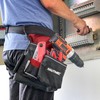HAUTMEC Heavy-Duty Tool Belt Pouch – 12-Pocket 1680D Tool Bag