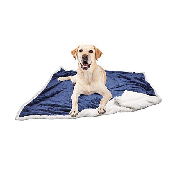 Large Dog Blanket, Super Soft Fluffy Sherpa Fleece Dog Couch