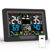Wireless Weather Station with Outdoor Sensor, Multifunctional Weather Station Wireless