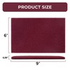 Shawya Maroon Scuff Pad 10 PCS 6" X 9" 320