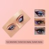 Eye Makeup Practice Board Open Close Eyes Reusable Silicone Mannequin