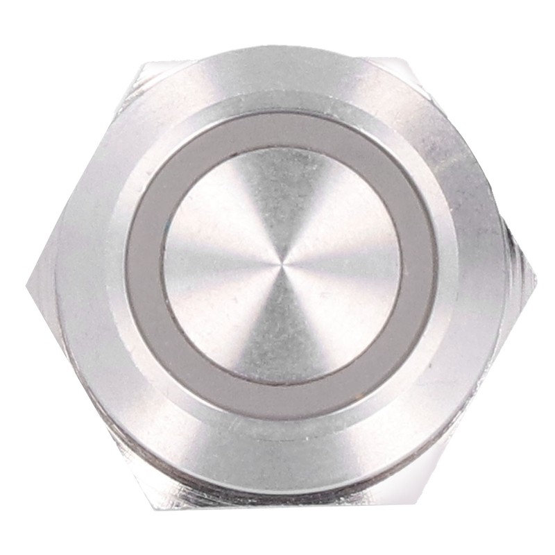5Pcs Momentary Push Button Switch Metal Auto Reset Ultra Thin