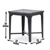 neolun Rustic Industrial Lift-Top End Table - Enhance Your Living
