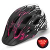 Bicycle Helmet, Adult Bicycle Helmet with Visor and LED, Bicycle
