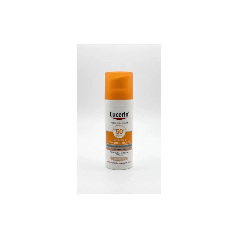 EUCERIN Protector Solar Pigment Control Tono Claro Facial FPS50+ 50ml