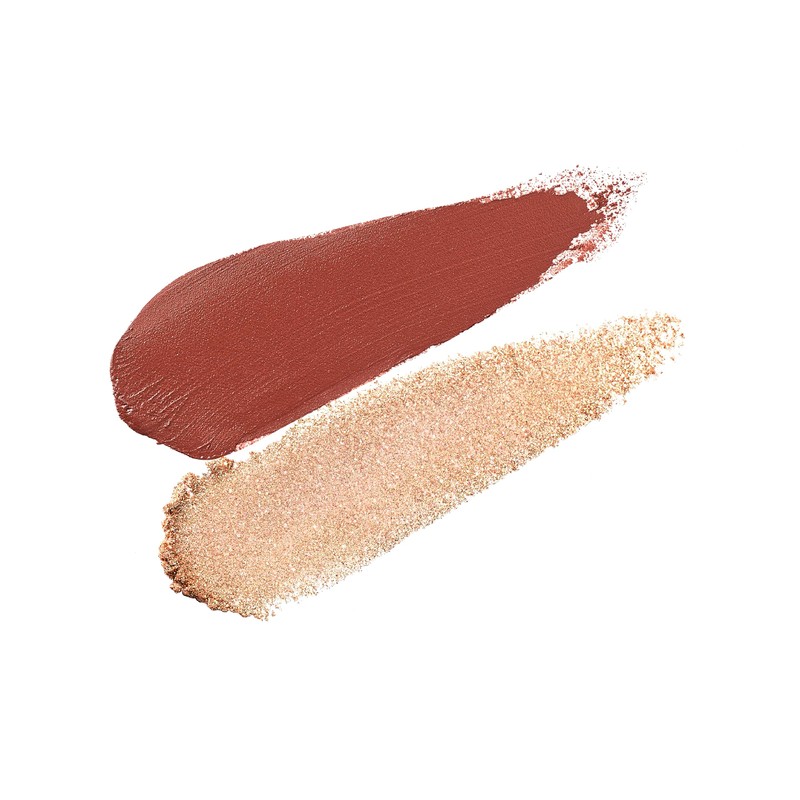 ONLY MINERALS Mineral Colors Eye Shadow Duo 02 Peach Coral