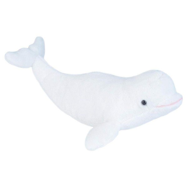 Wild Republic Beluga Whale Plush Stuffed Animal, Plush Toy, Gifts for Kids, Cuddlekins, 15 Inches
