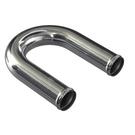 35mm (1 3/8 Inch) OD 180 Degree Elbow Aluminium Intercooler Pipe Piping Air Intake Tube
