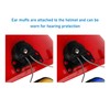 Helmet Ear Muff Noise Reduction Earmuff Hearing Protection Sound Blocking