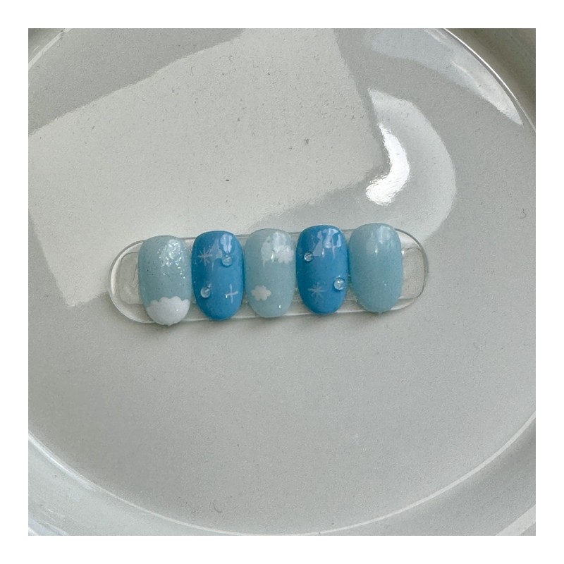 Dara Beauty 2024 June Art of the MonthCloud Nail❣ -