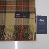 Fujiei MOON Wool Scarf, Stole 190×25 cm Antique Dress Stewart