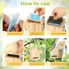 Carpenter Bee Trap for Outside - Wasp Traps Outdoor Hanging