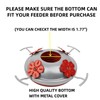 WOSIBO Hummingbird Feeder Bottom