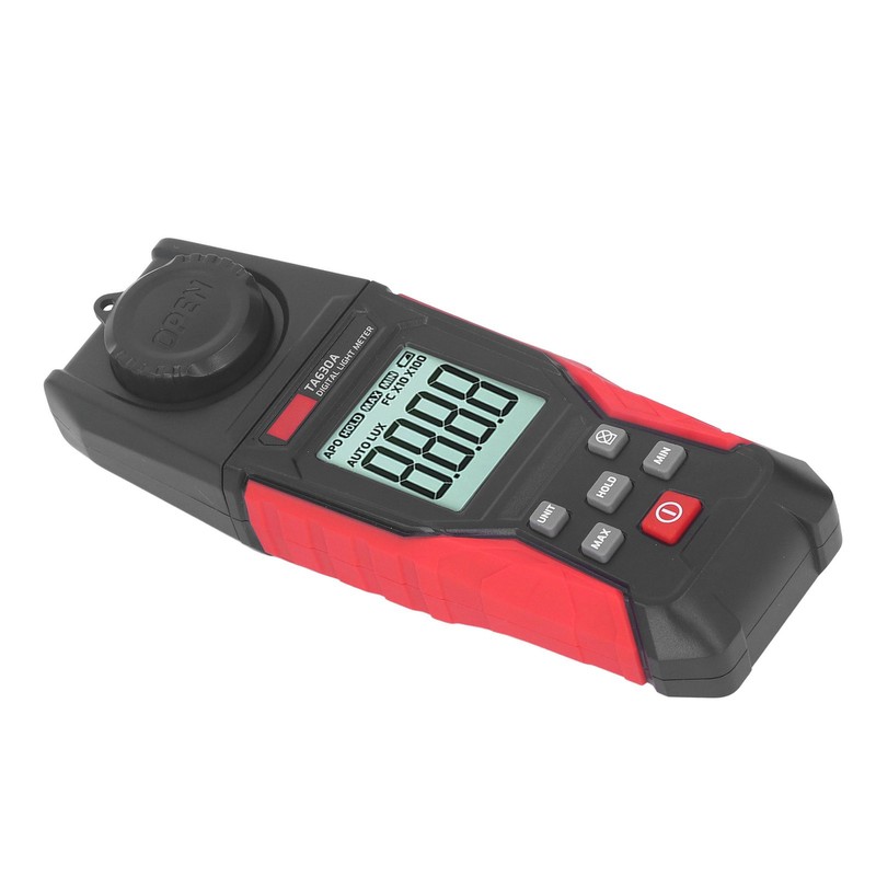 Digital Illuminometer High Accuracy 200000 LX Range 0.1LX Resolution Luxmeter