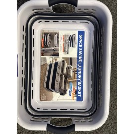 Mesa Pop & Load Space Saving Laundry Basket