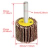 Utoolmart 80 Grits Flap Wheels, Abrasive Wheel 30mm Sanding Wheel