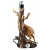 Ebros 12 Point Whitetail Deer Buck Desktop Table Lamp With