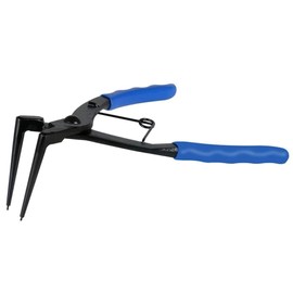 Long Reach Long Nose Pliers, 7.48in 90 Degree Bent Nose Pliers Heavy-duty Cylinder Internal Ring Remover Retaining Circlip Plier for Motorcycles Cars