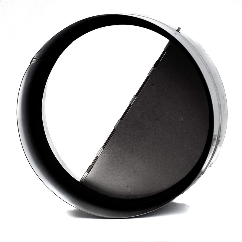 Vent Systems 6" Inch Backdraft Damper – Galvanized Steel Inline