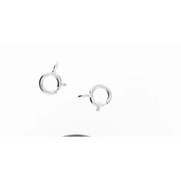 agj 1 ( small ) 18k gold spring round clasp