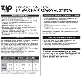 Zip Wax Hair Removal Kit 7oz