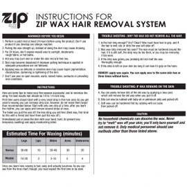 Zip Wax Hair Removal Kit 7oz