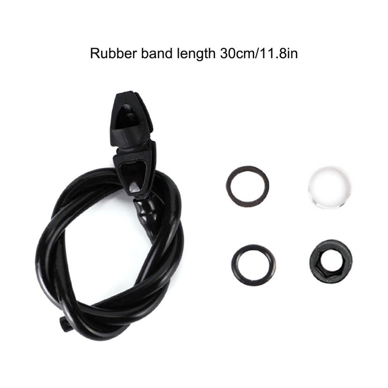 Bow Peep Sight Kit, Tube Peep Sight 6X/8X Clarifier Archery