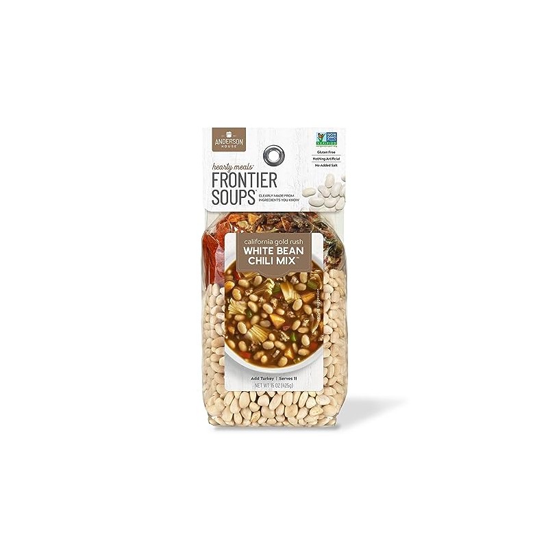Frontier Soups Hearty Meals california gold rush White Bean Chili,