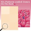 Graphinee Jigsaw Puzzles for Adults 1000 Pieces, Pink Flamingo Puzzles,