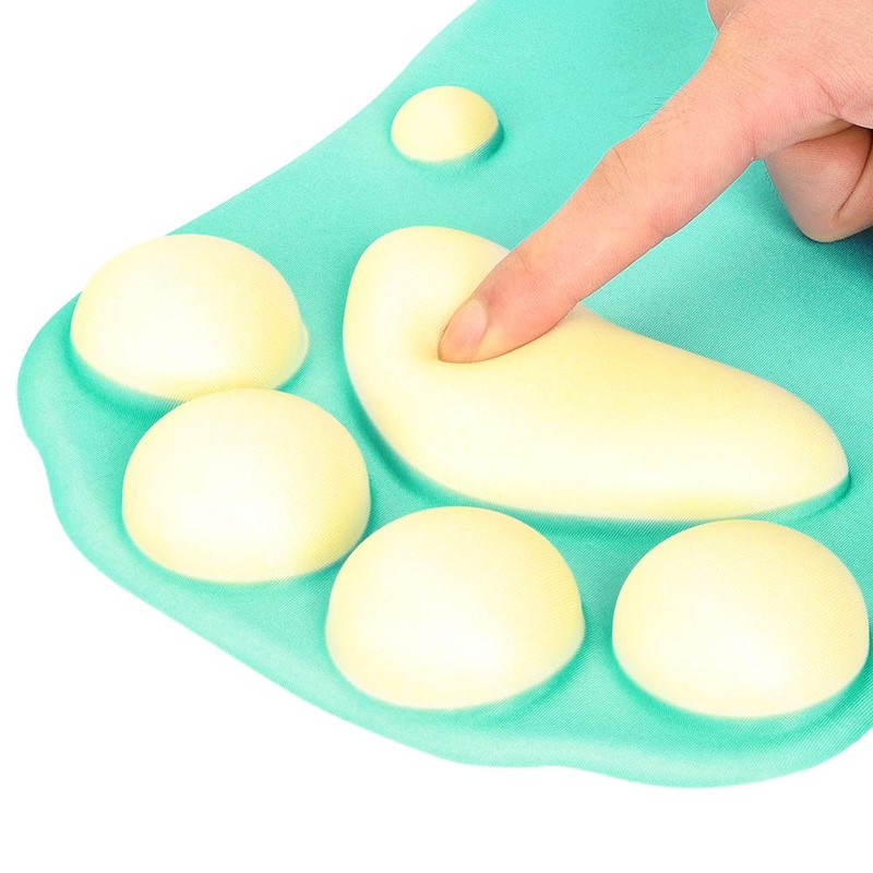 Emoly - Alfombrilla para mouse con soporte para la muñeca,