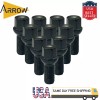 ARROW 20x Black M14x1.5 Ball Seat Lug Bolt 28mmShank/17mm