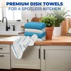 Towelogy Premium 100% Cotton Kitchen Towels - Super Absorbent &